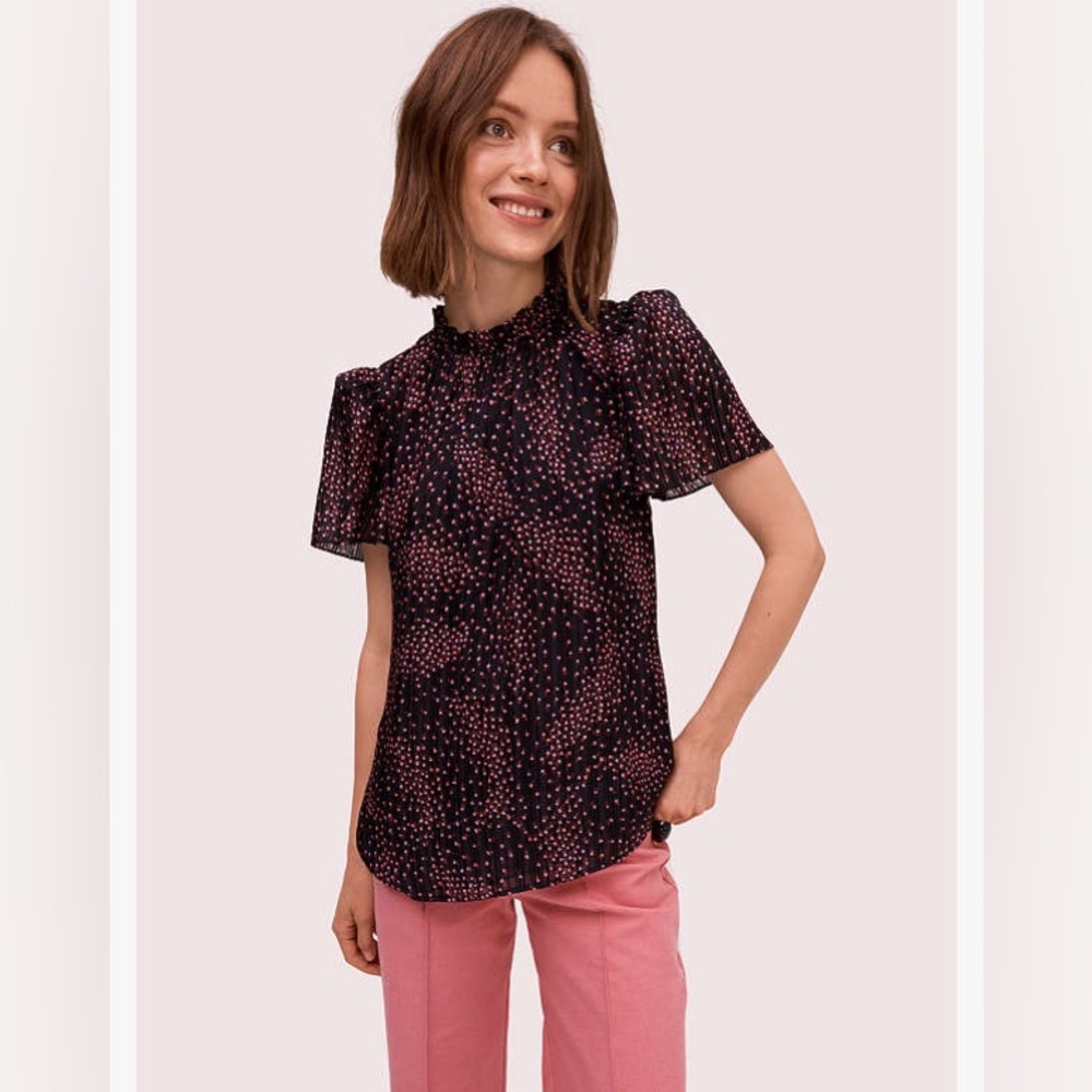 Kate Spade Meadow Tie Back Top size US 4.